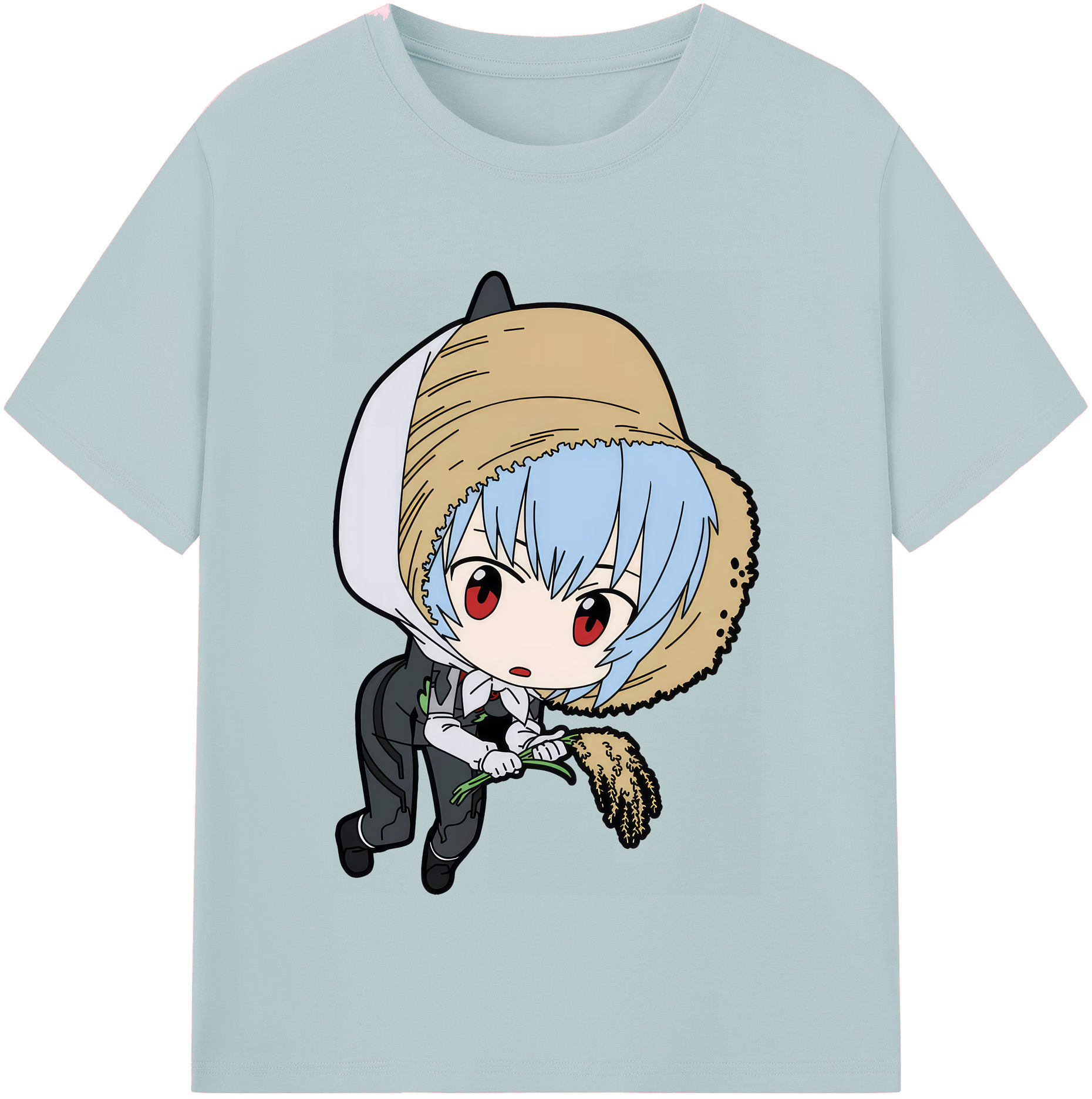 （画像用） EVA 新世紀エヴァンゲリオン 綿100％半袖Tシャツ（フロントプリント）